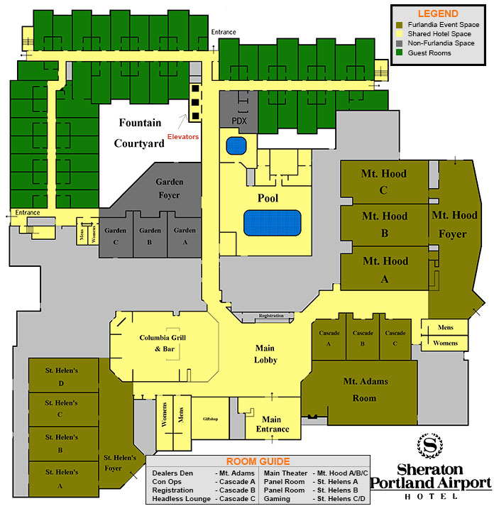 Hotel map